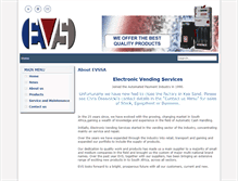Tablet Screenshot of evssa.co.za